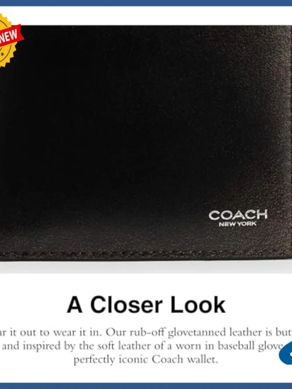 Men's Leather 3-in-1 Wallet with Removable ID Insert, Snap Closure
